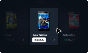Escolha um pacote